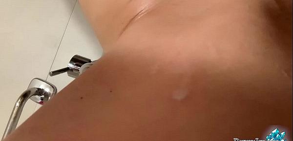  Babe Shows Pussy Closeup Immediately After Sex - All In Cum